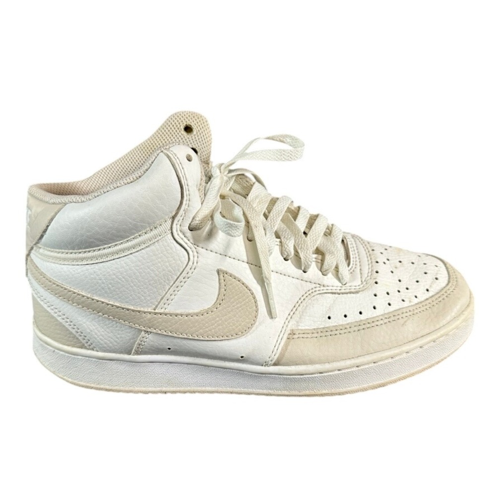 Nike Court Vision Mid Sail Light Orewood Brown CD5436-103 Women's 9.5